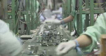 Electronics manufacturing line
