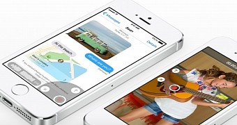 iOS 8 messages app