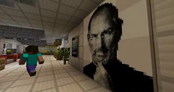 Apple HQ remade in Minecraft