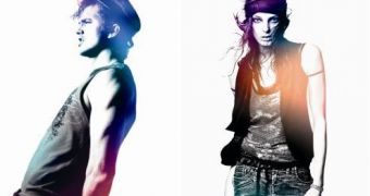 Pepe Jeans Spring Summer 2008 womens + mens ad campaign