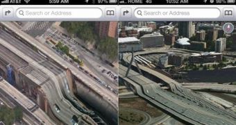 iOS 6 Maps app acting up