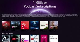 iTunes Store, Podcasts section