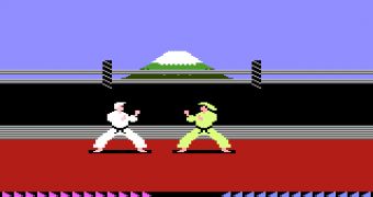 Karateka gameplay screenshot