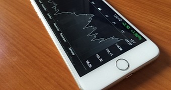 AAPL in Stocks app