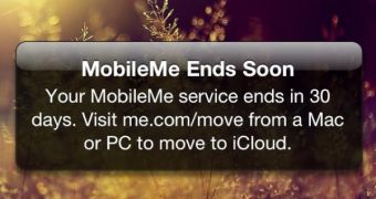 MobileMe end-of-service warning