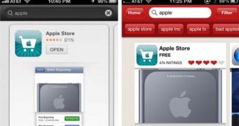 iOS App Store screenshots