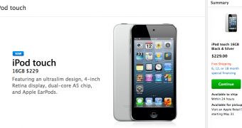 The new iPod touch
