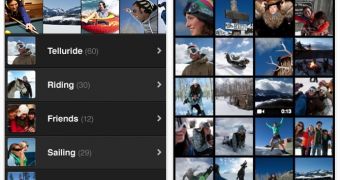 MobileMe Gallery app screenshots - examples