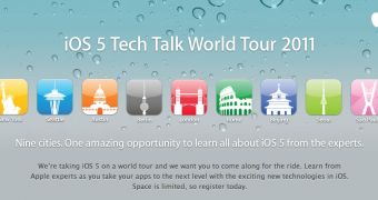 iOS 5 Tech Talk World Tour 2011 banner