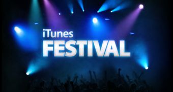 iTunes Festival London 2012 welcome screen