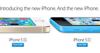 iPhone 5s and iPhone 5c promo