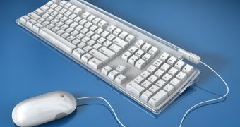Apple keyboard & mouse rendering