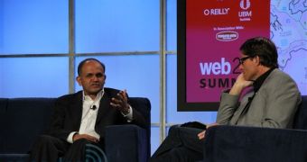 Adobe CEO, Shantanu Narayen speaking at the 2010 Web 2.0 summit