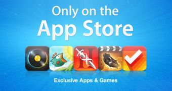 Apple has a dedicated section of apps exclusive to the iOS platform