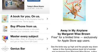 Apple Store application screenshots