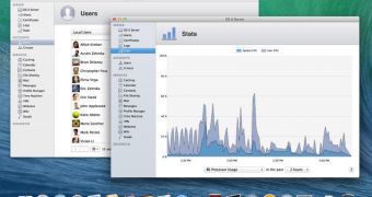 OS X Server screenshot