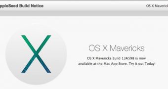 OS X Mavericks download invitation