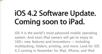 iOS 4.2 Software Update preview