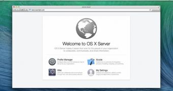 OS X Server screenshot