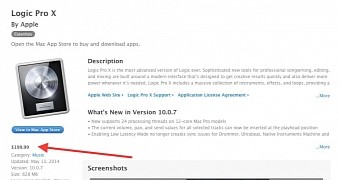 Mac App Store price change