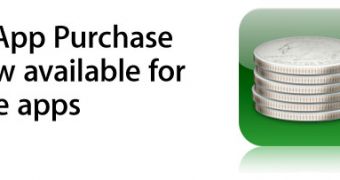 "In-App Purchases" banner / logo