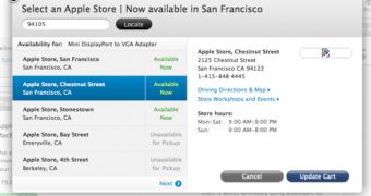 Apple in-store pickup feature