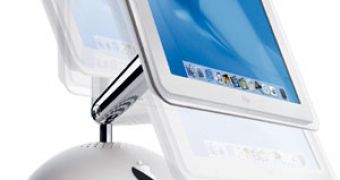 One of Apple's old iMac models - Most of the invention is complete; all this baby needs is a motor and a built-in sensor