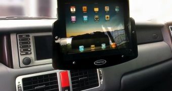 iPad car mount