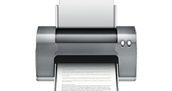 Apple's representation of a printer