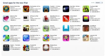 "Great apps for the new iPad"
