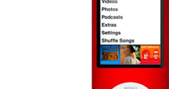 (PRODUCT) Red iPod shuffle and iPod nano - promo