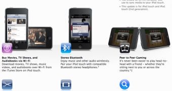 A screenshot of iTunes offering iPod touch owners the 3.0 Software Update, later removed by Apple