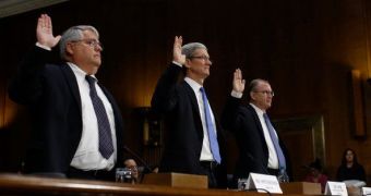 Apple executives asked to swear to tell the truth, the whole truth, and nothing but the truth, so help them God