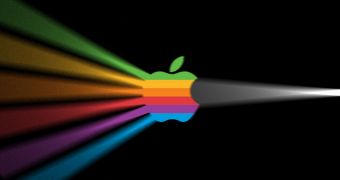 Apple prism effect