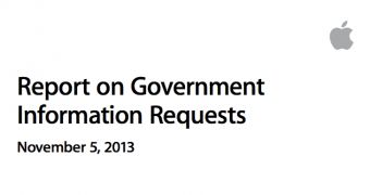 Apple Report on Government Information Requests