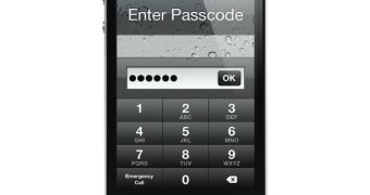 iPhone passcode lock