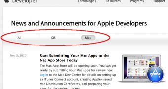 Apple redesigns News and Announcements section to include filtering options for iOS, Mac-related developer updates