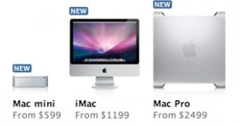 Apple Store listings point out to the new iMac, Mac mini and Mac Pro models