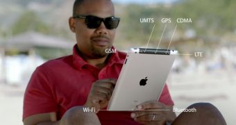 Screenshot from Apple's iPad promotional video
