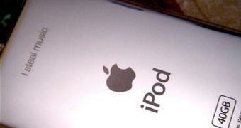 Engraved iPod