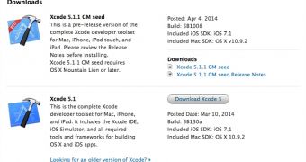 Xcode 5.1.1 GM Seed available for download