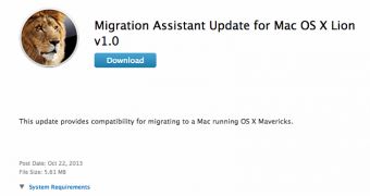 Migration Assistant Update for Mac OS X Lion v1.0