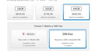 SIM-free option available for iPhone 5s buyers