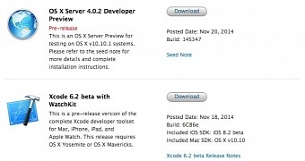 Apple Releases OS X Server 4.0.2 Developer Preview