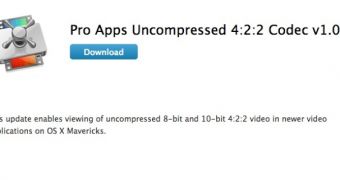 Pro Apps Uncompressed 4:2:2 Codec v1.0.2