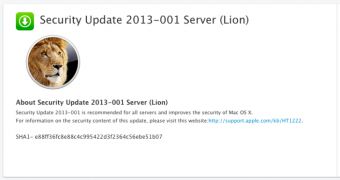 Apple security update