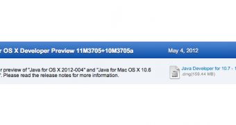 Apple Releases the Last Developer Previews of Java for OS X