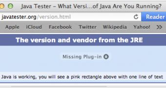 Users will be notified it they need Java