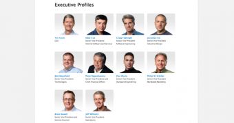 Apple Executive Profiles page
