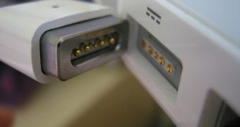 The MagSafe connector